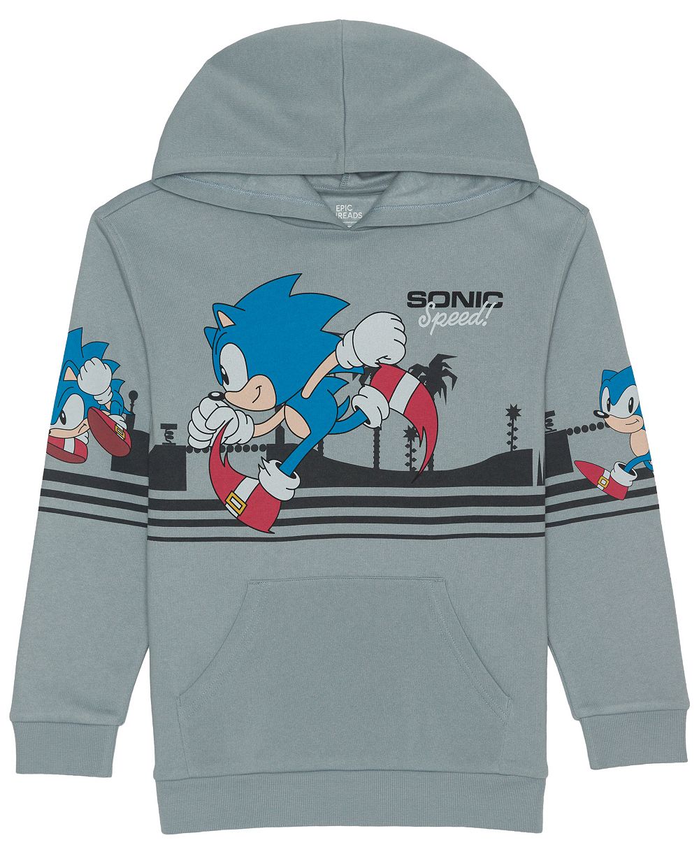 Epic Threads худи с длинным рукавом Sonic City Run для мальчиков 5-20 лет
