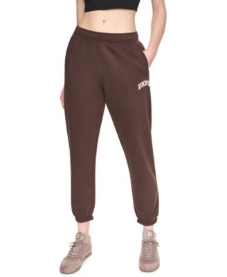 DKNY Sport Женские спортивные джоггеры с логотипом Varsity, завышенная талия