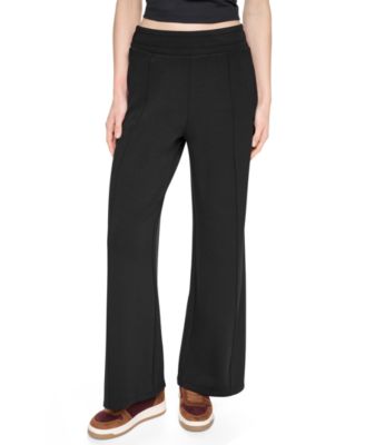 Женские широкие брюки DKNY Sport с защипами