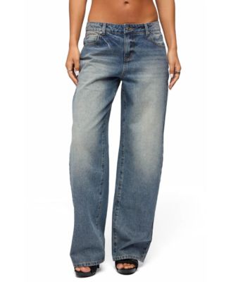 Женские джинсы Edikted Heidie Low Rise Baggy