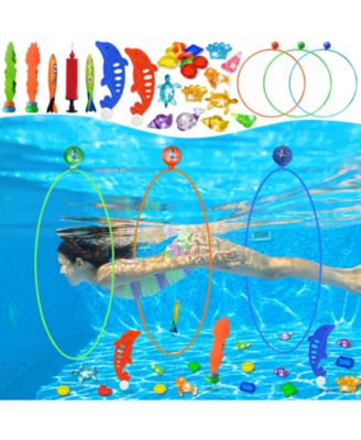 Игровой набор колец для дайвинга GNUADZ Pools Underwater Treasures