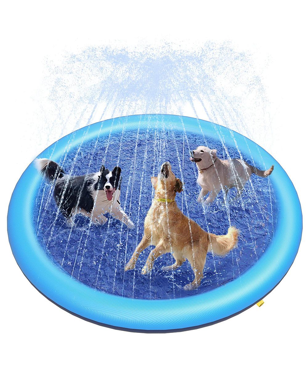 Коврик для купания собаки AOFAR Dog Splash Pad Anti-slip Pool Water Play Mat