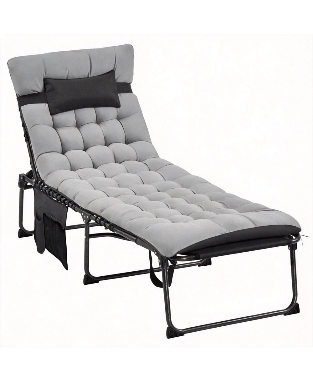 Шезлонг для загара AOFAR 5 Position Folding Tanning Chair