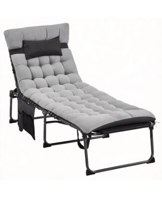 Шезлонг для загара AOFAR 5 Position Folding Tanning Chair
