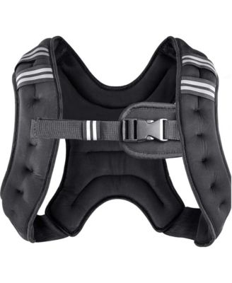 AOFAR 8 Lbs Weighted Vest Running Workout Strength Reflective Adjustable