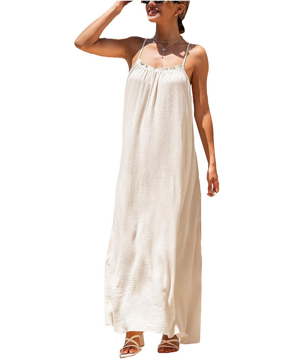 Cupshe Women's Boardwalk Energy Maxi Beach Dress
