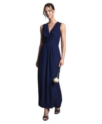 Coast Women's V-Neck Wrap Maxi Dress
