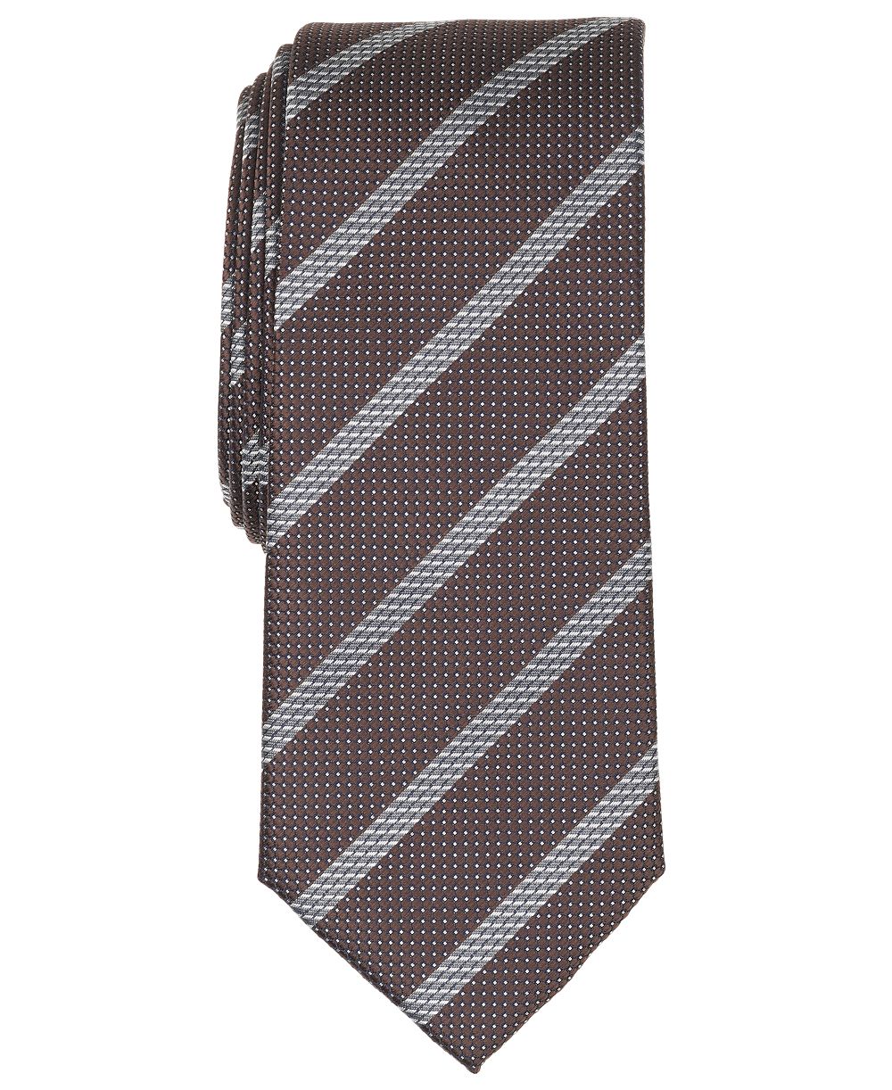 Alfani Мужской галстук Clyde Stripe