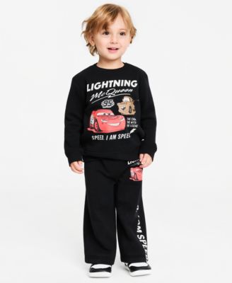 Epic Threads комплект из двух предметов для мальчиков-малышей 12M-5T: футболка с графическим принтом I am Speed и брюки, коллекция Cars