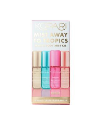 Kopari Beauty 4-Piece Mist Away To Tropics Hair & Body Mist Kit