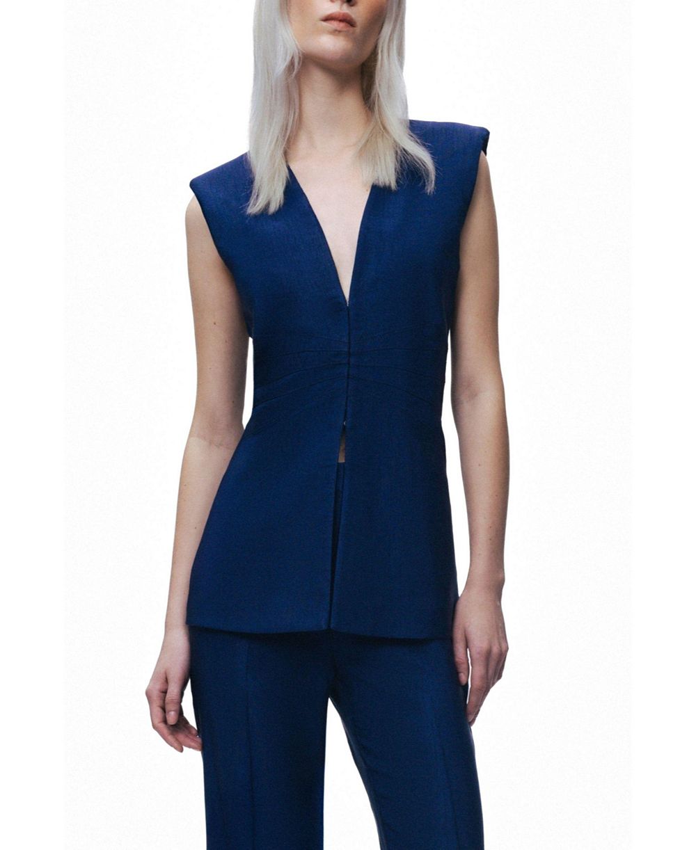 NOCTURNE Women's Padded V-Neck Vest