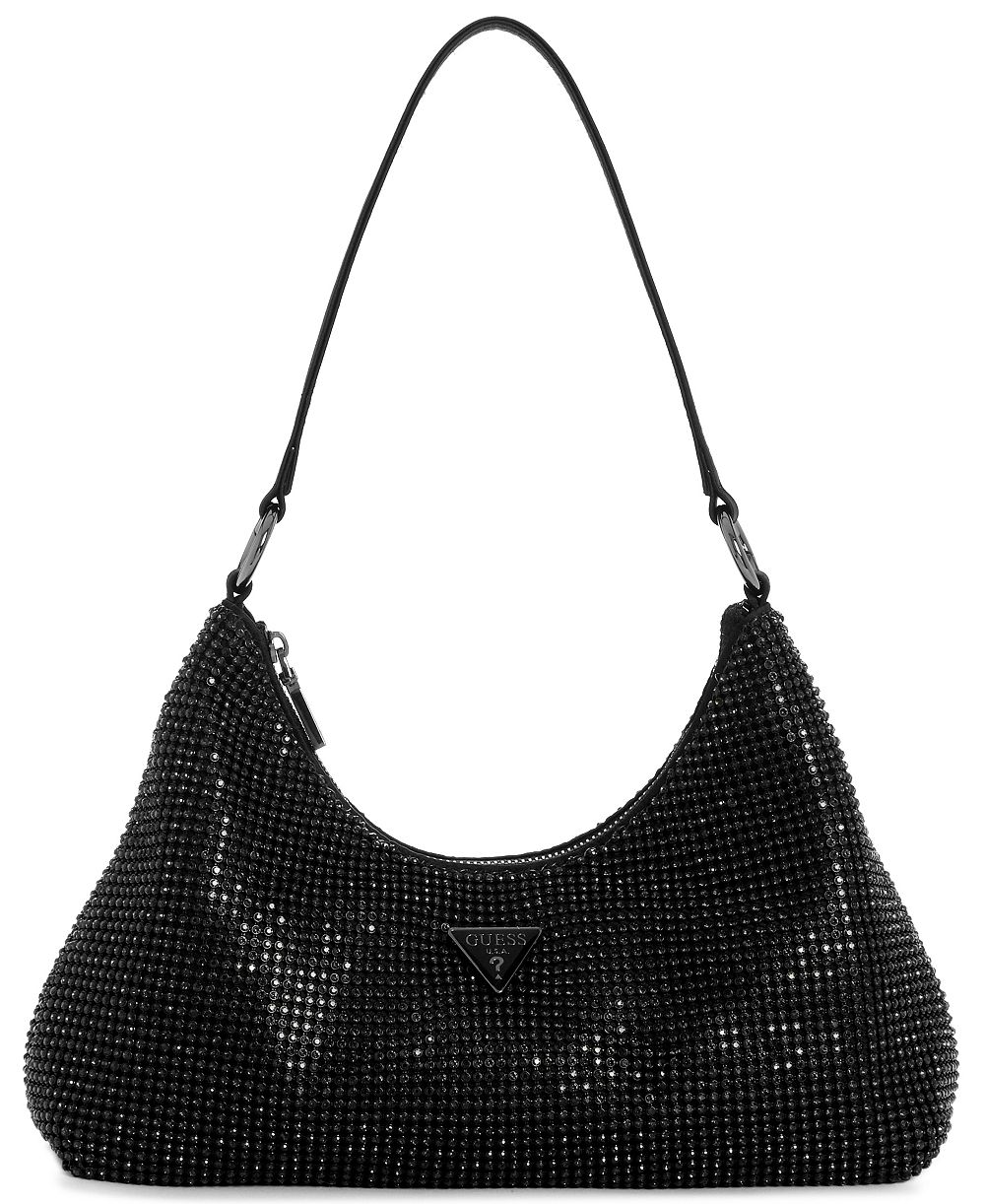 GUESS Jewels Small Rhinestone Shoulder Handbag