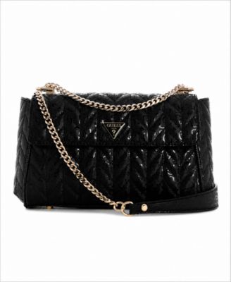 GUESS Stacey Flap Small Convertible Crossbody Handbag