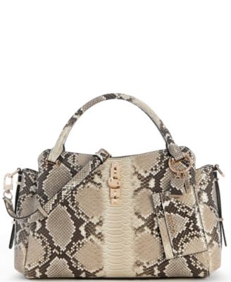 GUESS Yvonne Girlfriend Medium Satchel Handbag