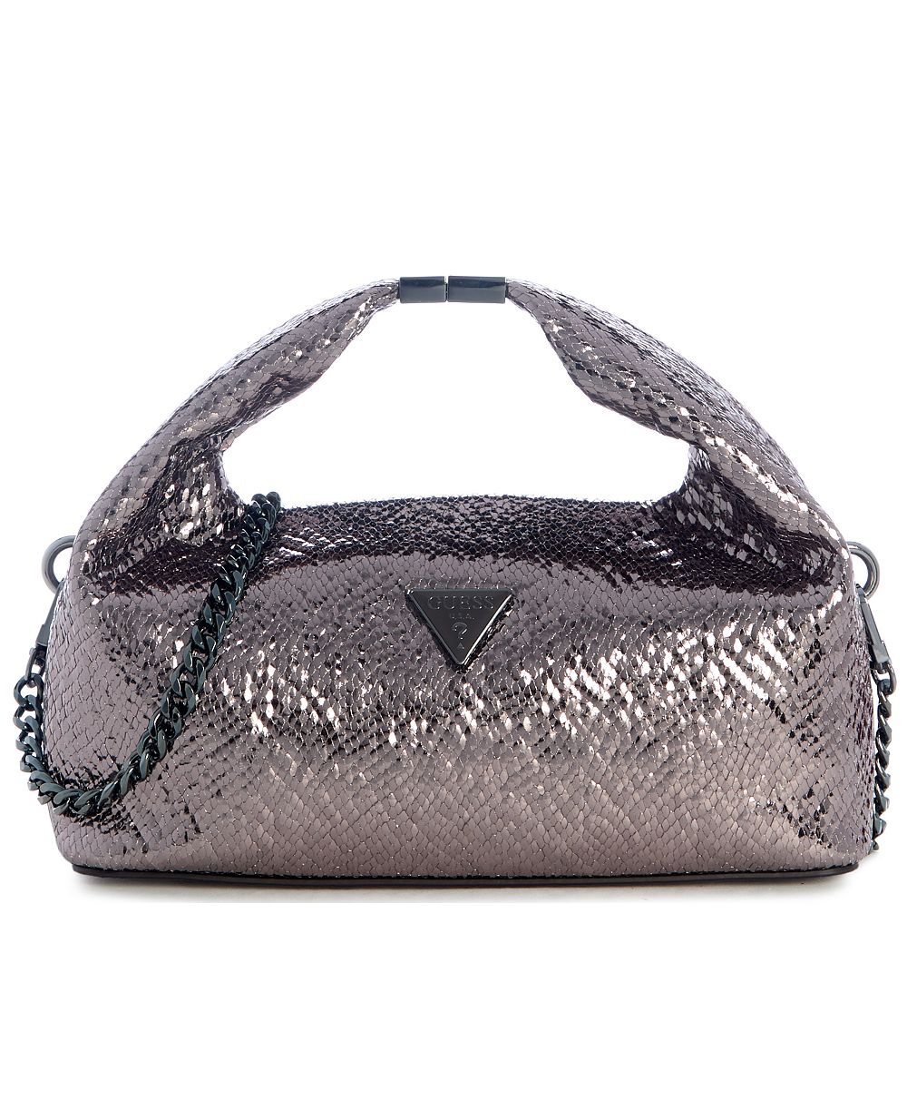 GUESS Jewels Small Top Handle Embellished Satchel Handbag