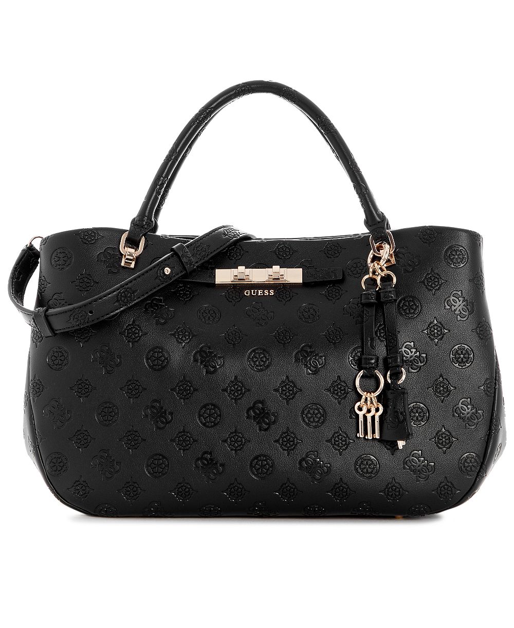 GUESS Carmella Girlfriend Large Satchel Handbag