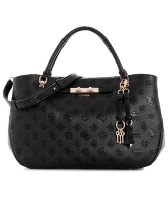 GUESS Carmella Girlfriend Large Satchel Handbag