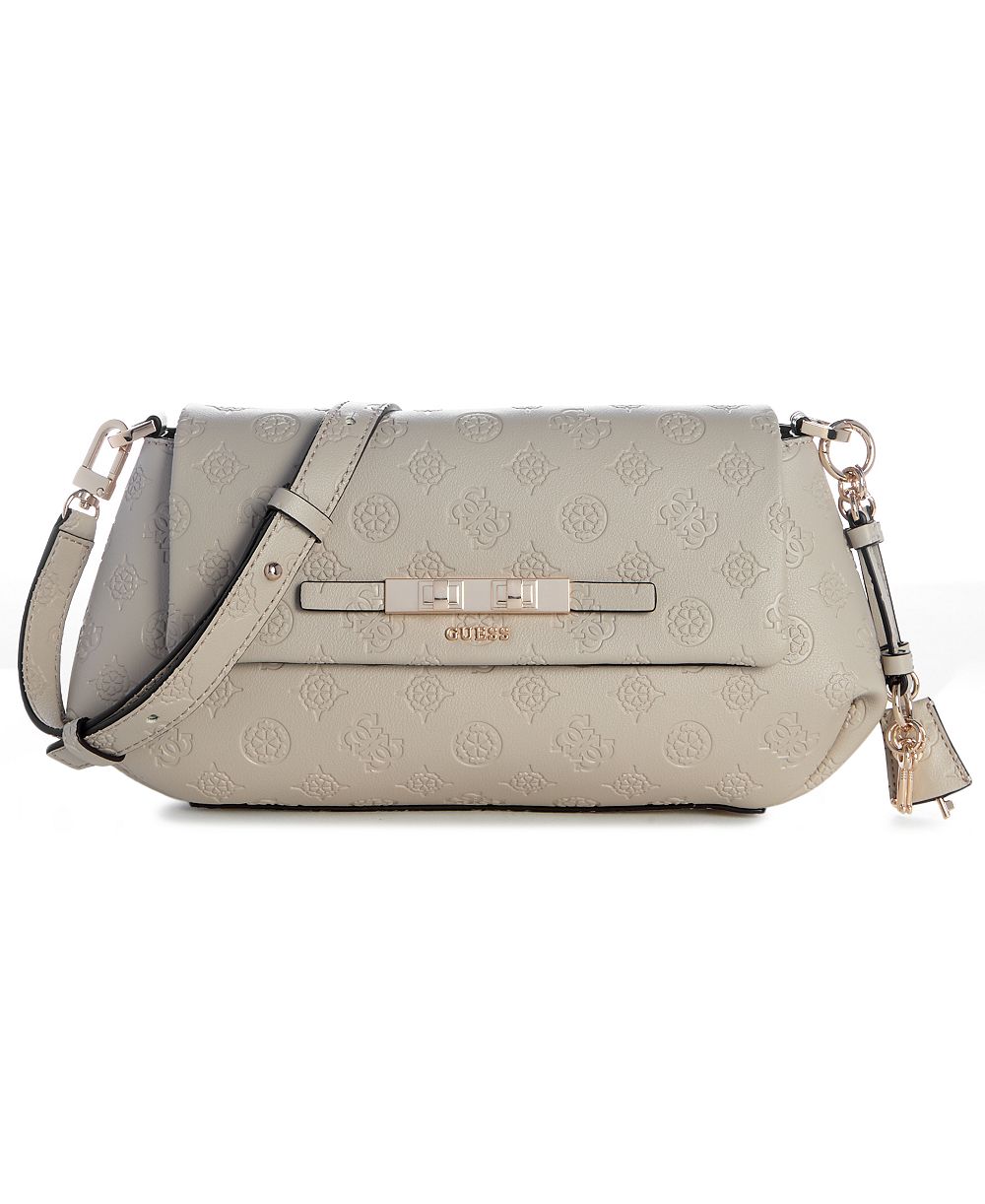 Женская сумка GUESS Carmella Medium Flap Crossbody Handbag