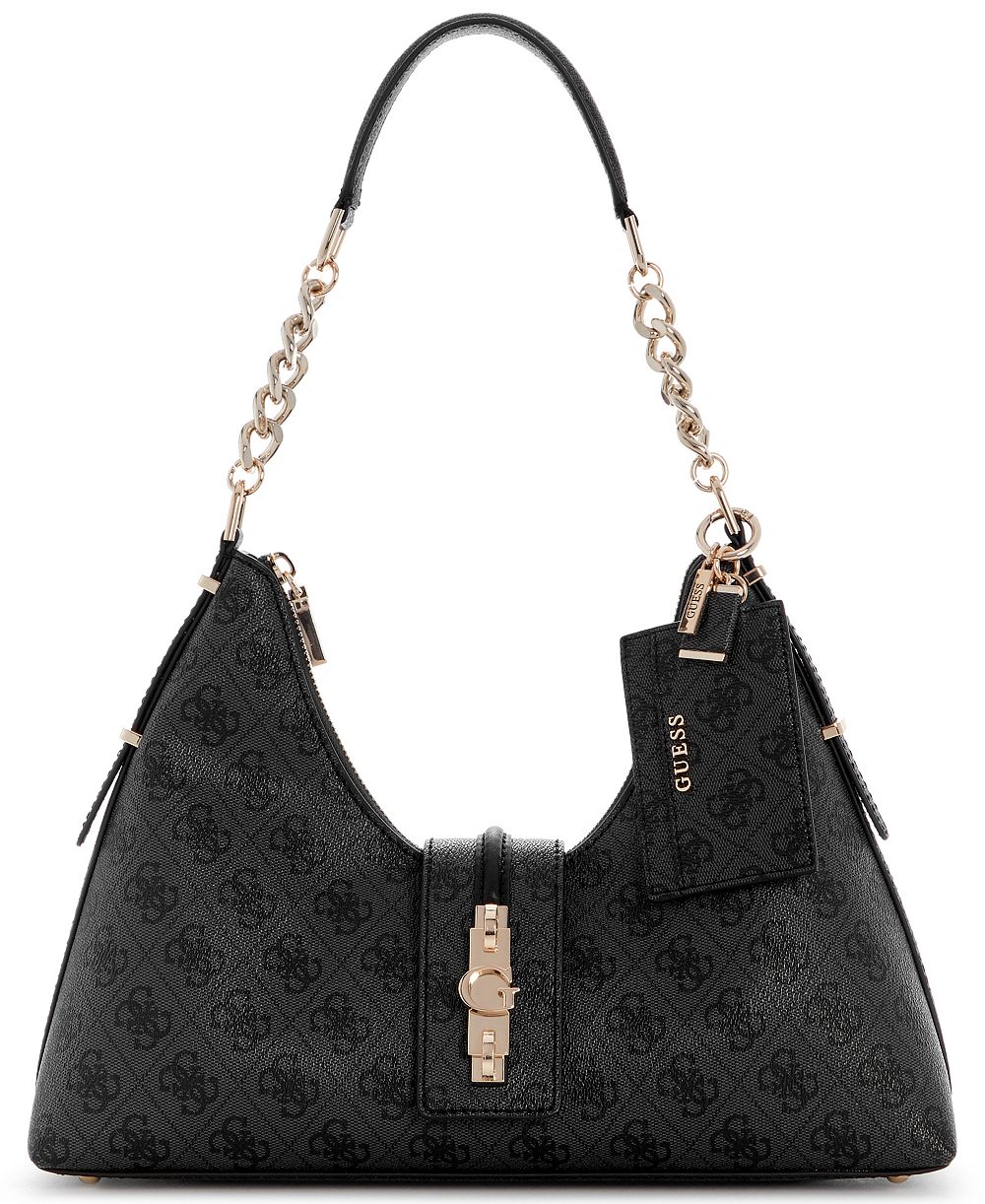 GUESS Yvonne сумка хобо с логотипом Medium