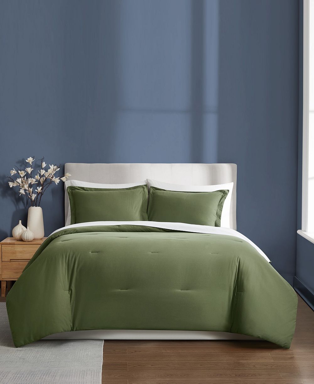 Комплект постельного белья Brooklyn Loom Essential из хлопка, 2 предмета, Twin/Twin XL
