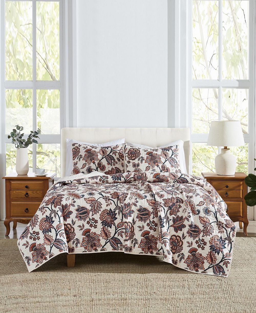 Cannon Chloe Jacobean комплект из 2 стеганых покрывал, Twin/Twin XL