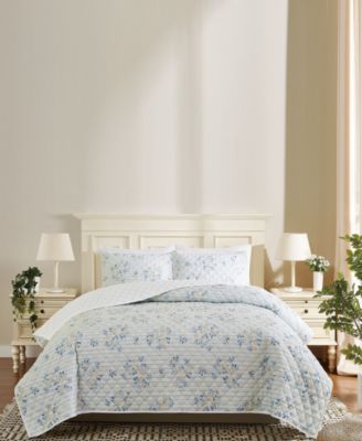Cottage Classics Emma Floral 2-Piece Quilt Set, Twin/Twin XL