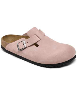 Женские сабо Birkenstock Boston из замши