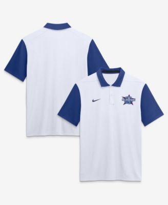 Nike Men's White/Royal 2026 MLB All-Star Game Authentic Collection Vapor Dri-FIT Polo Shirt