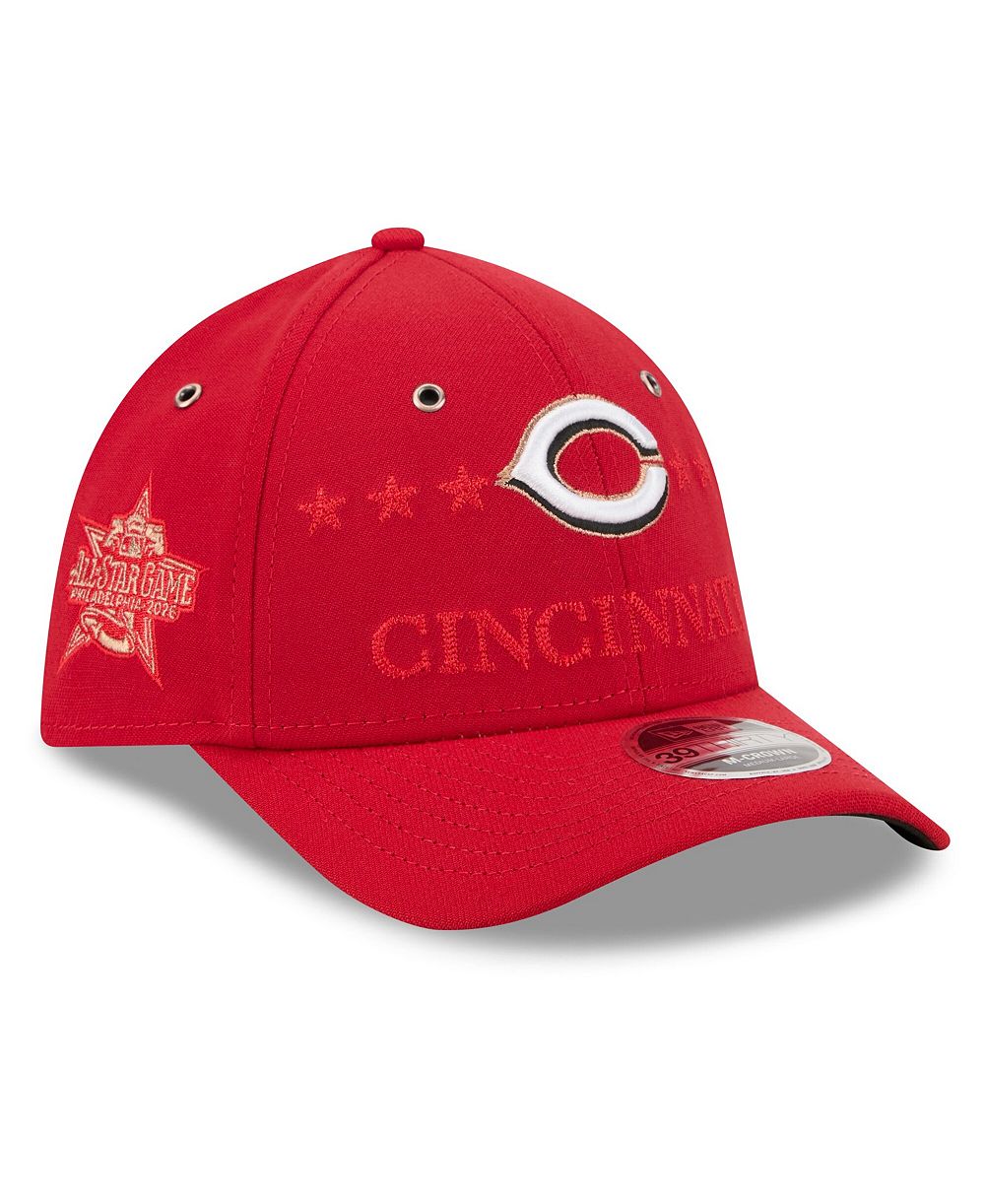 Мужская регулируемая кепка New Era Cincinnati Reds 2026 MLB All-Star Game 39THIRTY Flex в цвете Red