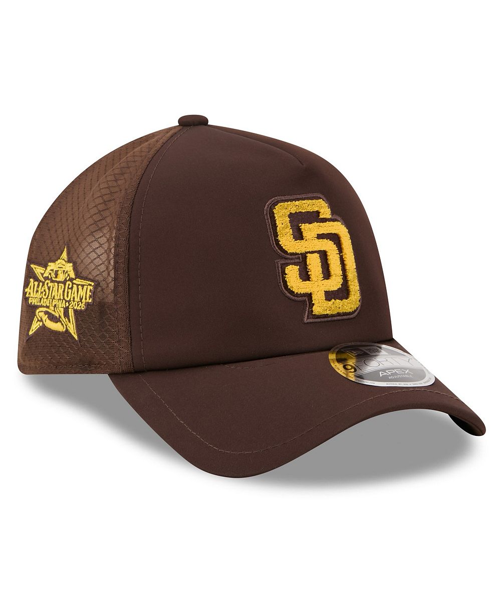 New Era Men's Brown San Diego Padres 2026 MLB All-Star Game Workout 9FORTY Apex Adjustable Hat