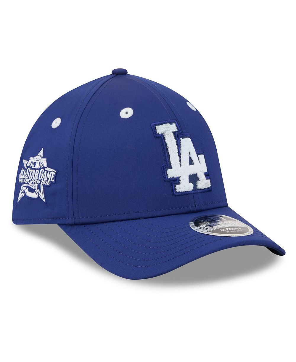 New Era Мужская синяя кепка Los Angeles Dodgers 2026 MLB All-Star Game Workout 39THIRTY M-Crown Flex