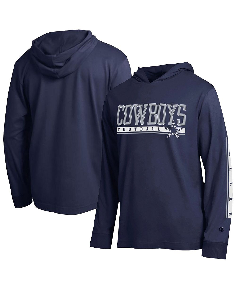 Champion Men's Navy Dallas Cowboys All-Star Hooded T-Shirt