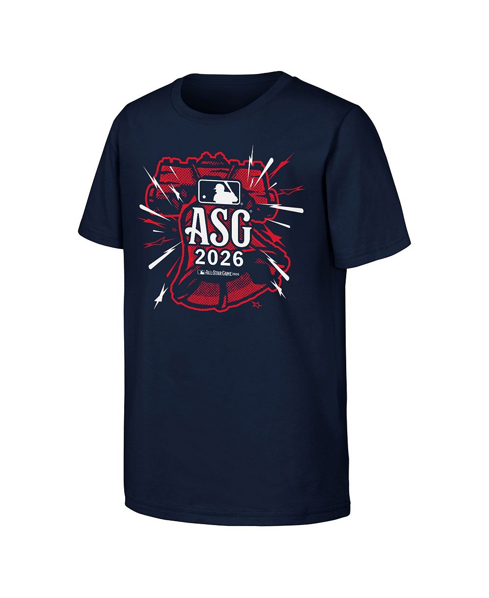 Детская футболка Outerstuff Navy 2026 MLB All-Star Game Loud Liberty