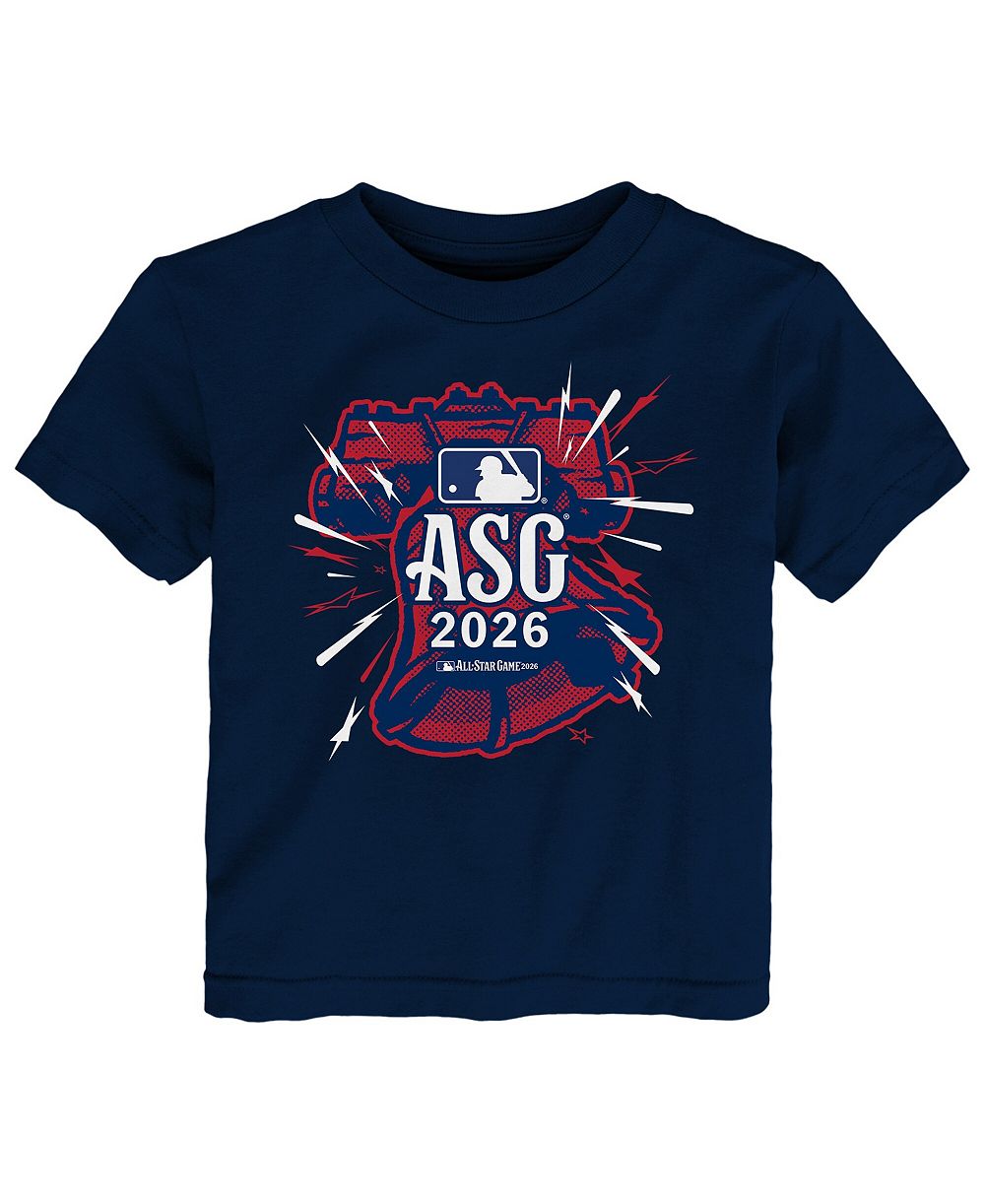 Outerstuff Футболка Outerstuff Navy 2026 MLB All-Star Game Loud Liberty для малышей