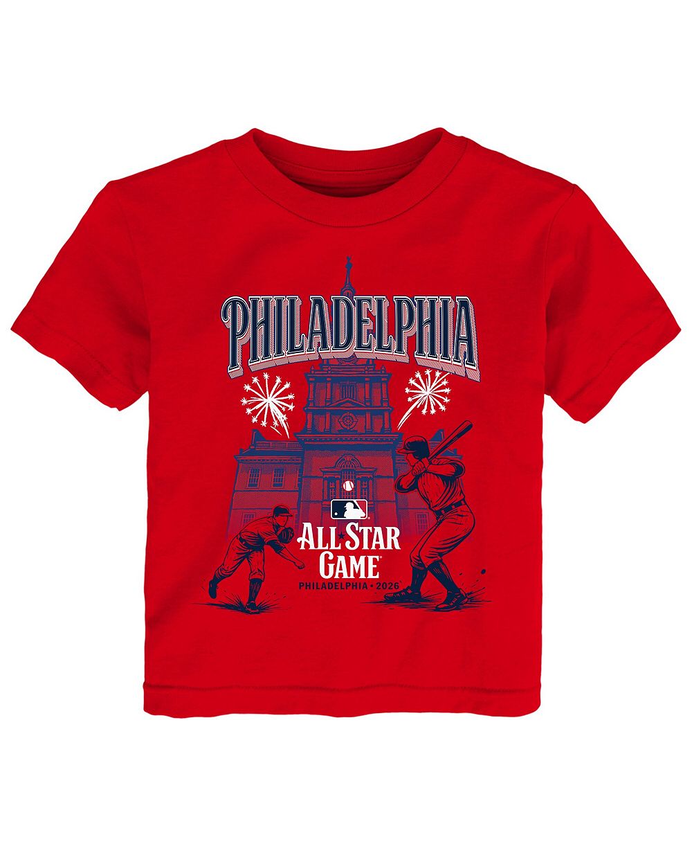 Outerstuff Preschool Red 2026 MLB All-Star Game Independence Hall T-Shirt