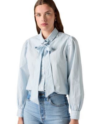 Женская рубашка Levi's® Judice Western Relaxed Fit Long-Sleeve Cotton Poplin