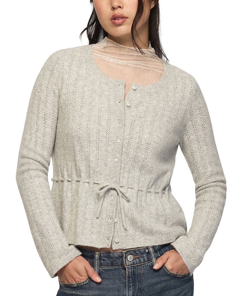 Женский кардиган Lucky Brand Cloud Soft Babydoll Pointelle