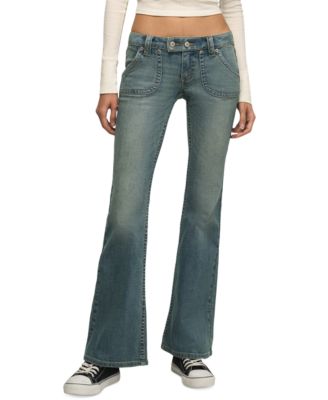 Женские джинсы клеш с низкой посадкой Lucky Brand