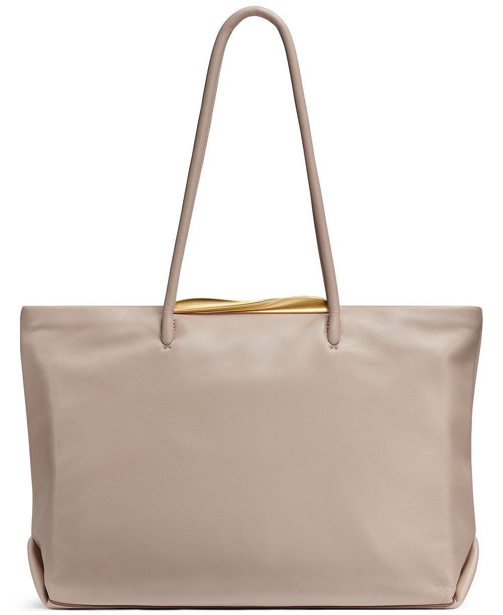 Сумка-тоут Donna Karan New York из поплина и кожи, extra-large