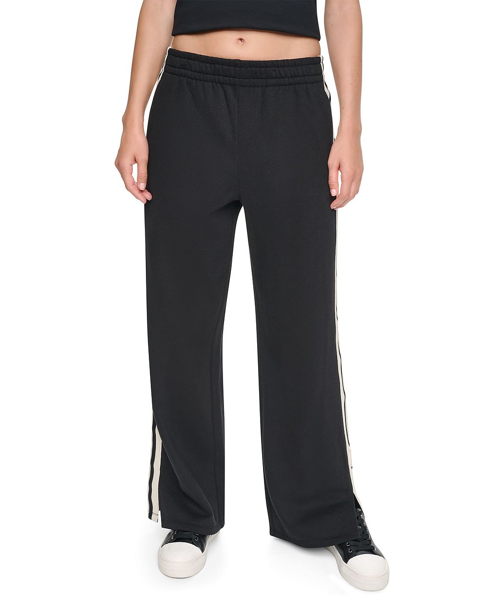 Женские брюки DKNY Sport с высокой талией и текстурированной лентой