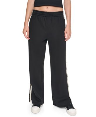 Женские брюки DKNY Sport с высокой талией и текстурированной лентой