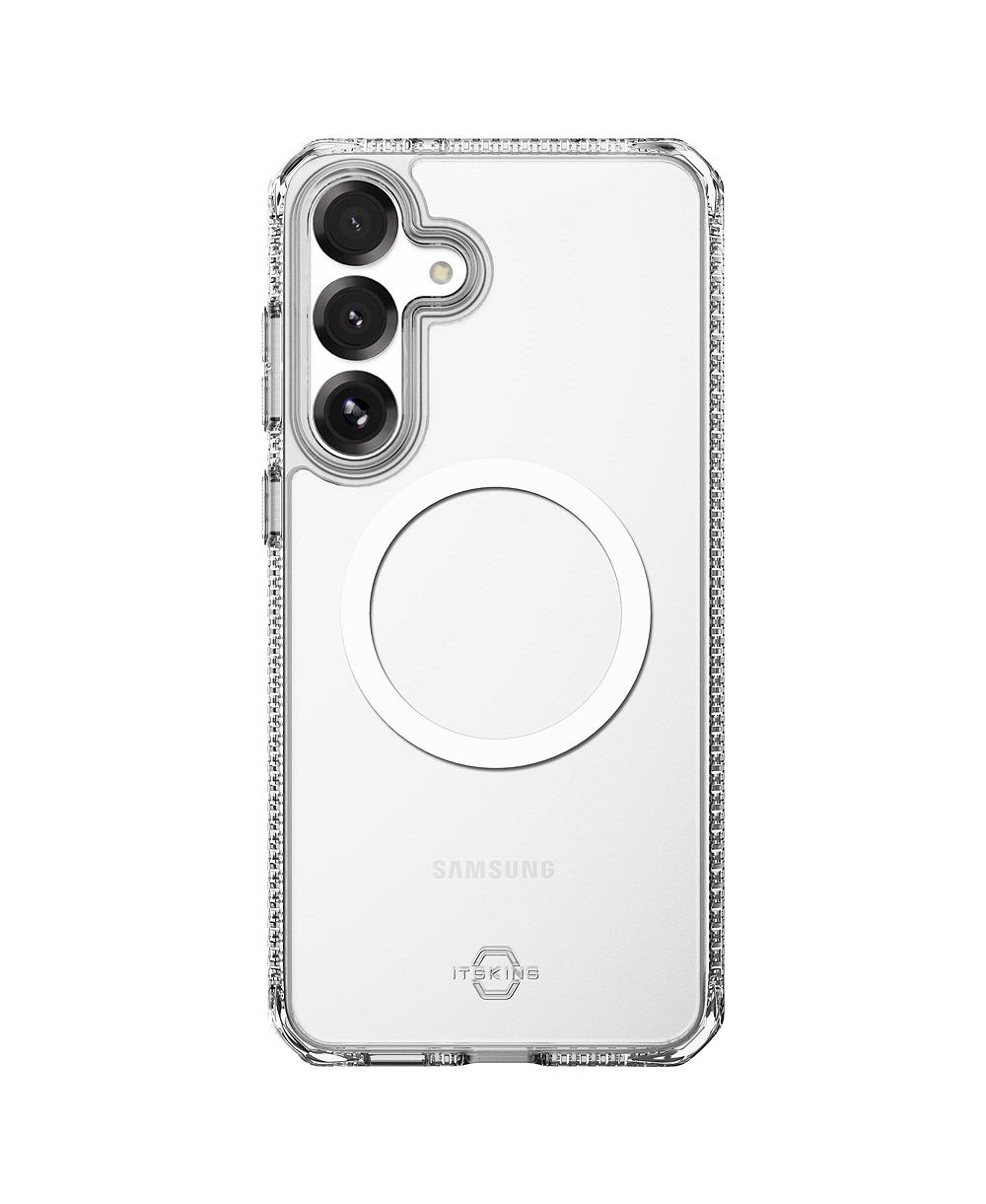ITSKINS HYBRID R // CLEAR чехол MagSafe для Samsung Galaxy S25 FE