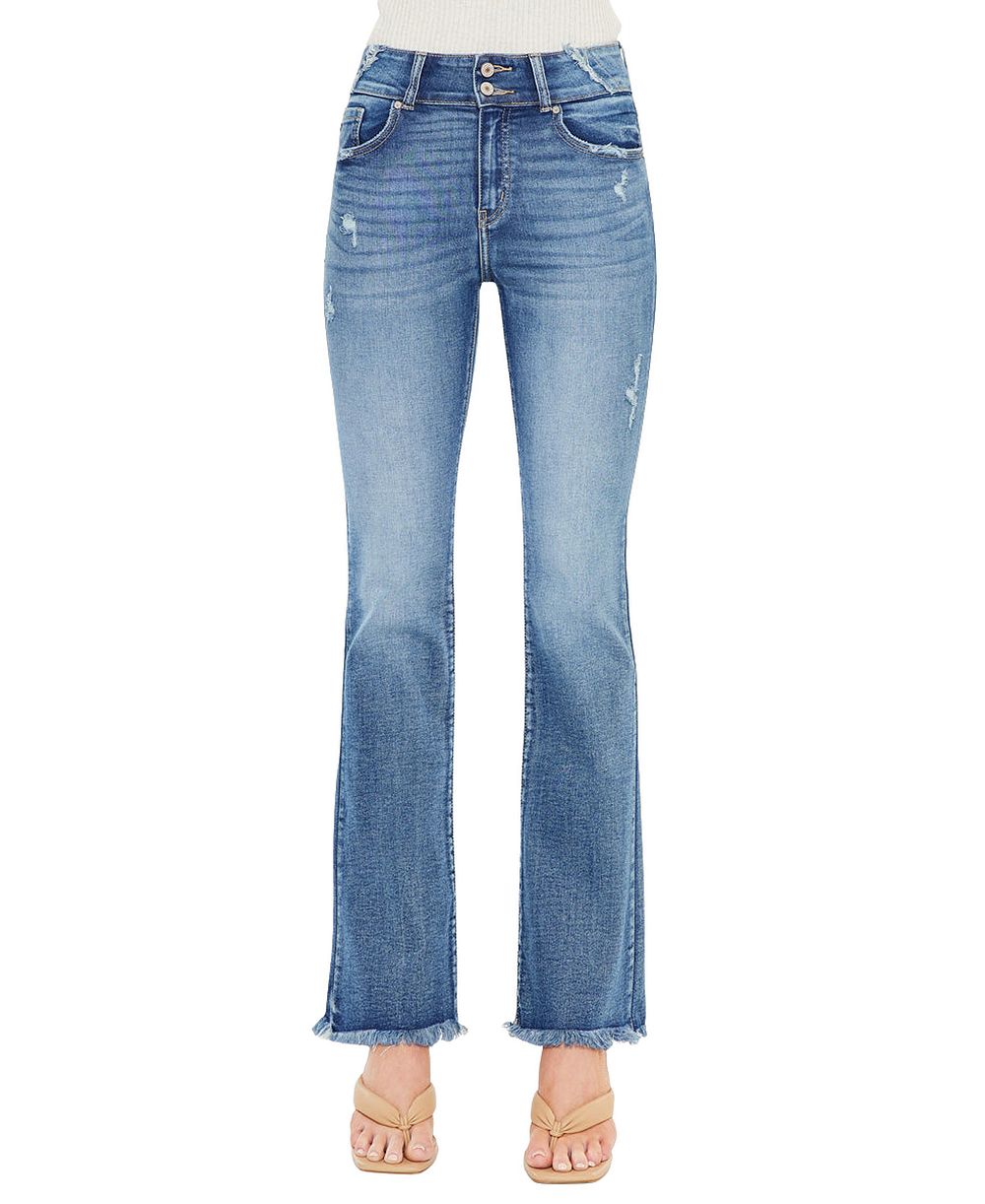 KanCan Women's Ruby High Rise Bootcut Jeans