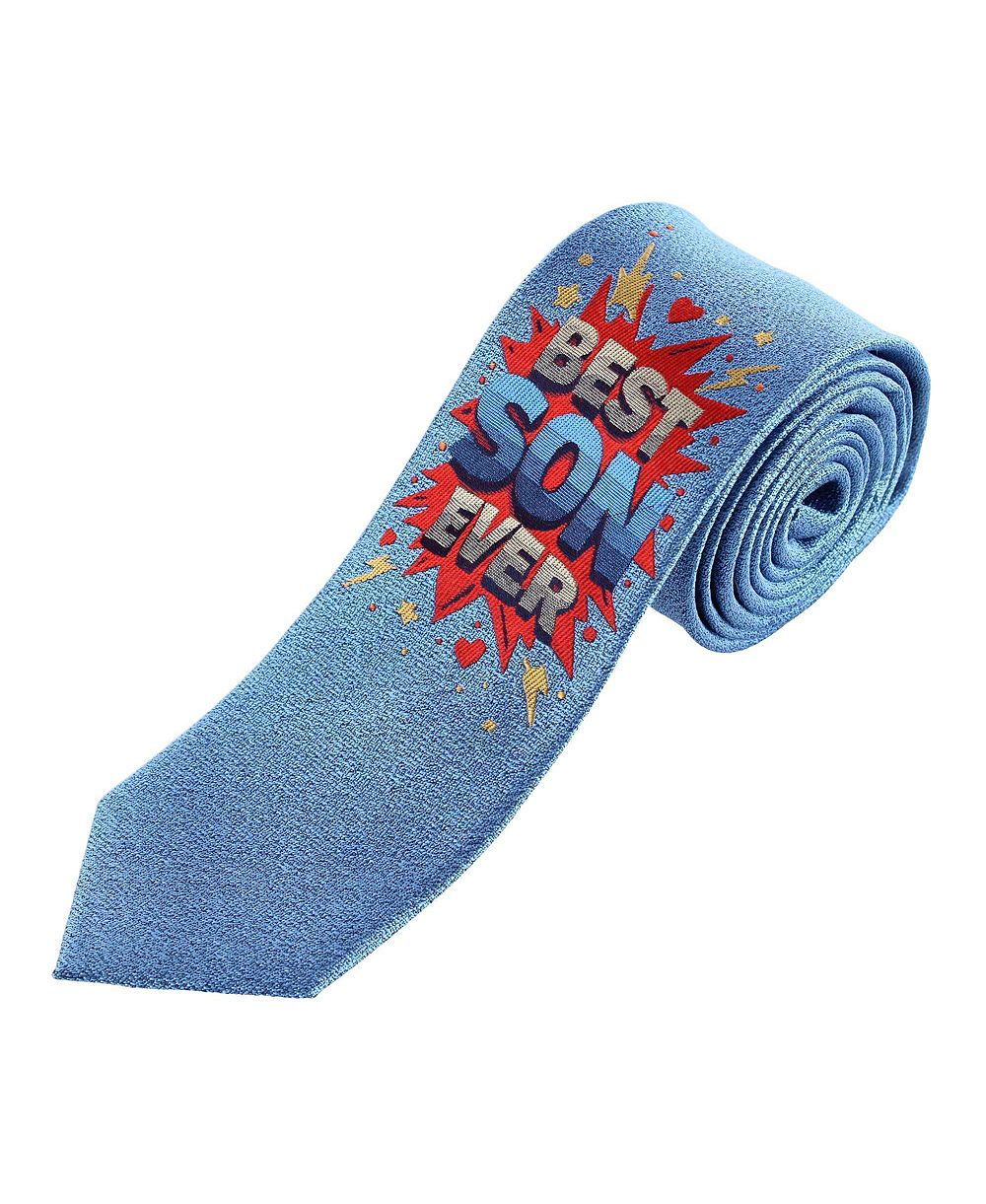 Мужской шелковый галстук TRAFALGAR Men's Boy's Best Son Ever Novelty