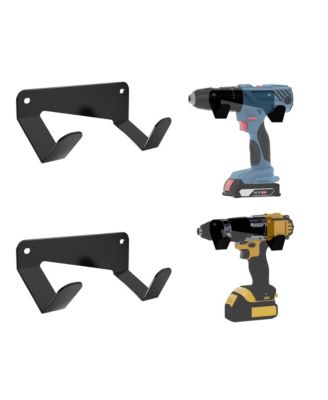 XDOVET Drill Holder Wall Mount Steel Tool Organizer Storage Dock