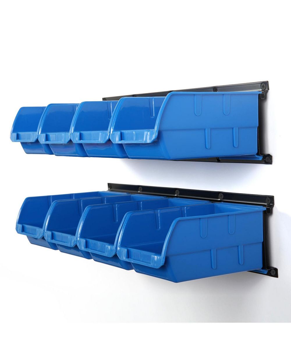 XDOVET Tool Organizer Wall Mount Bins Rails