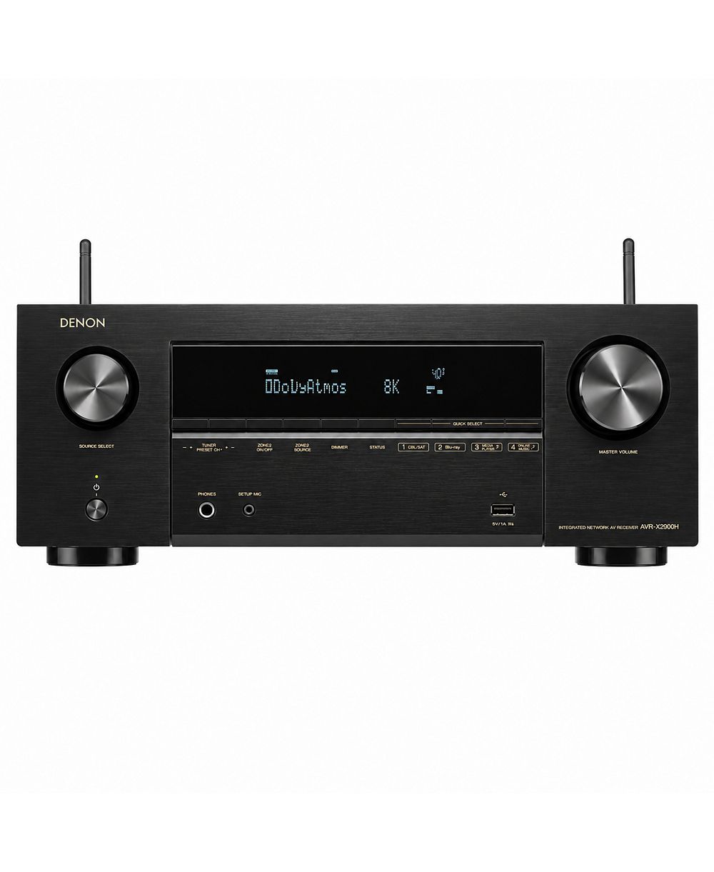 AV-ресивер Denon AVR-X2900H 7.2 Ch 95W 8K с Dolby Atmos
