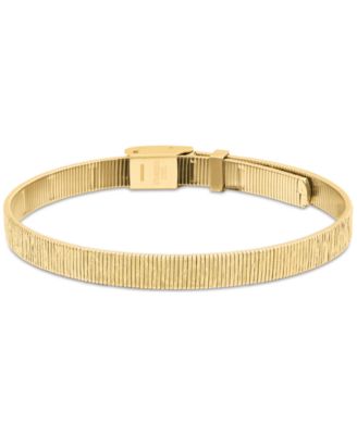 Calvin Klein Women's Sophisticated Texture Stainless Steel Bangle Bracelet