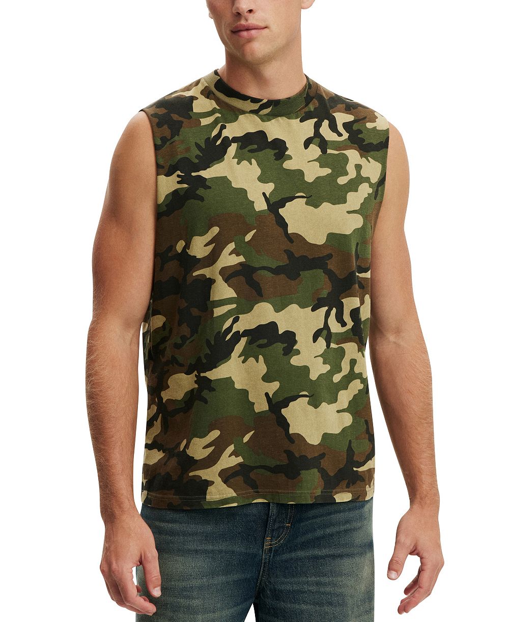 Мужской майка-топ COTTON ON Men's Everyday Muscle Print Tank Top