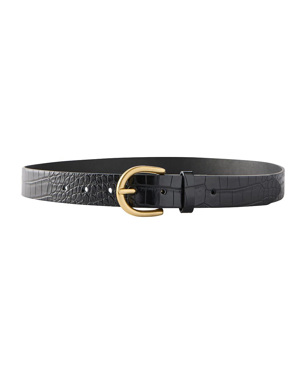 COTTON ON Men's Croc Embossed Belt